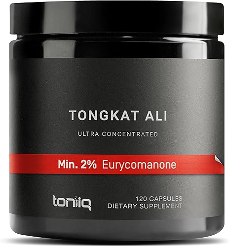 Tongkat Ali 40,000 mg 2001 Longjack para hombres Extra Strength Ultra Concentrado Tongkat Ali Suplemento para hombres - 2% Eurycomanona - Extracto