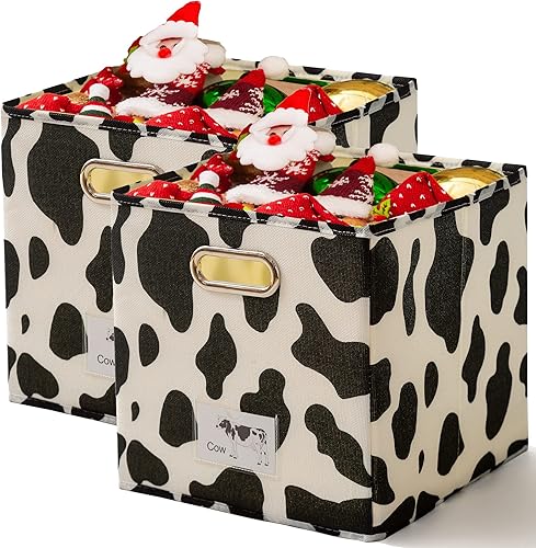 Nopuper Organizador de almacenamiento de caja de juguetes 2 paquetes contenedores plegables de almacenamiento capa intermedia de polipropileno