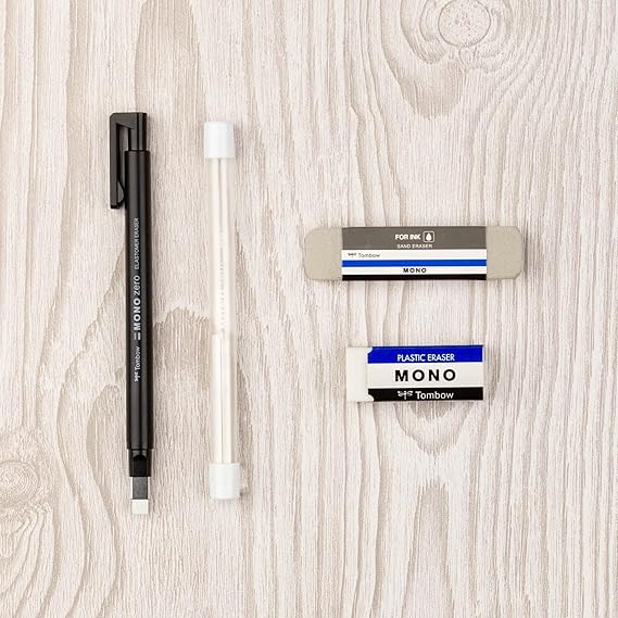 Tombow 57319 Mono Eraser Variety Pack، 4-Pack