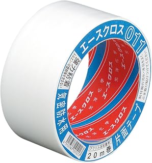 光洋化学密封防水胶带王牌交叉丙烯酸系强力粘性单面胶011白75 mm × 20 m