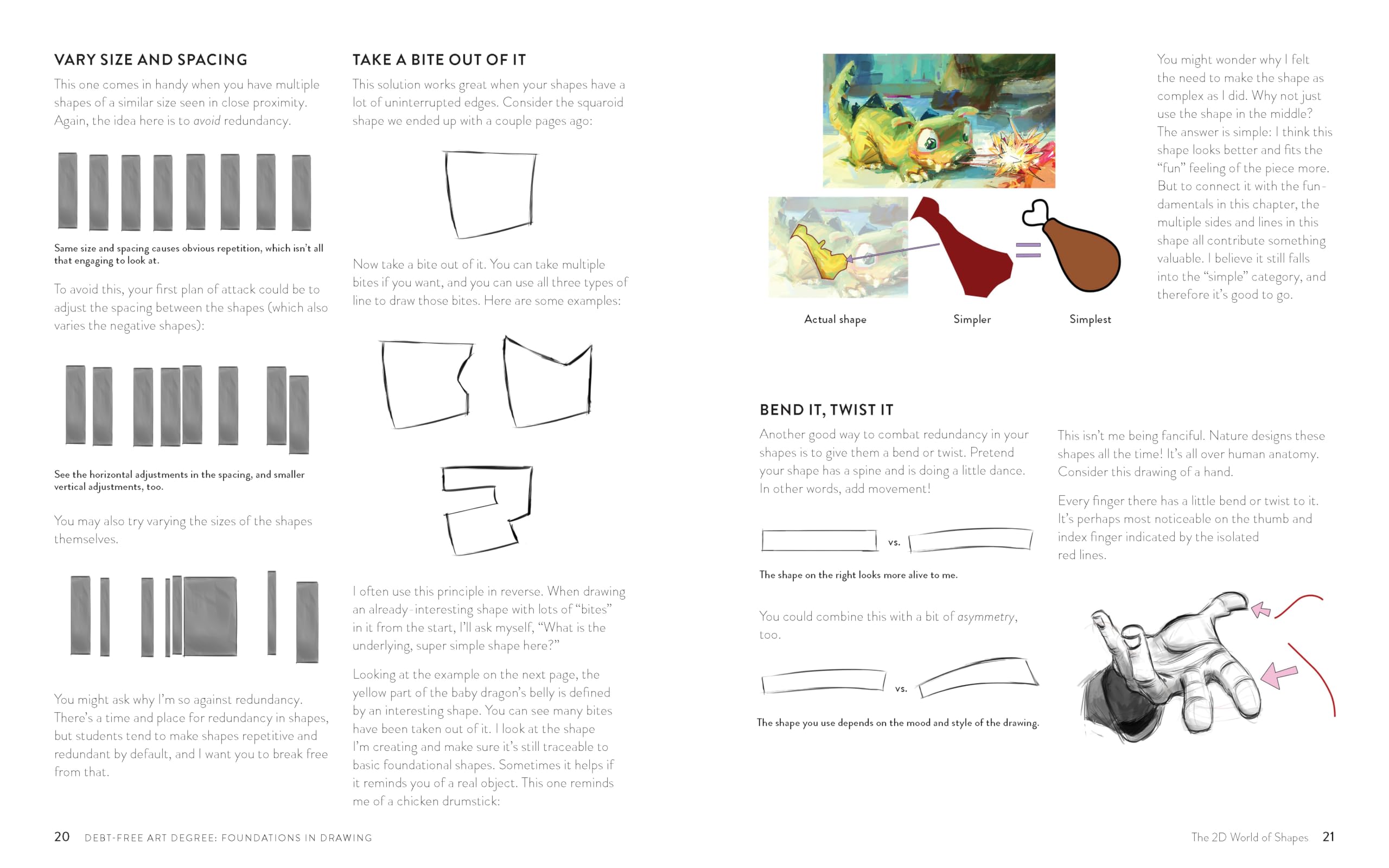 Debt-Free Art Degree: Foundations in Drawing: The Affordable Way to Learn Professional Skills - Includes QR Codes to Online Tutorials