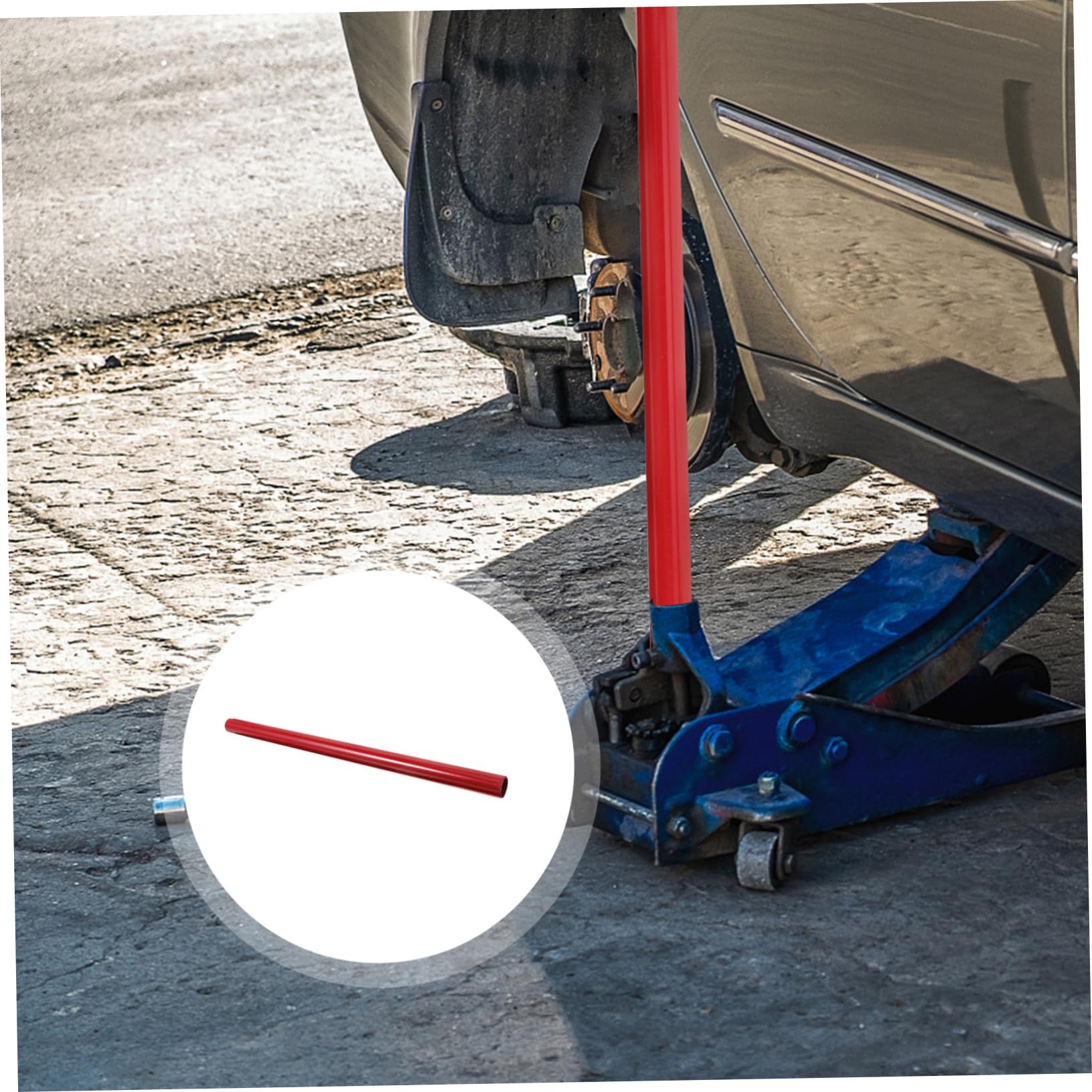 COSMEVIVI Heavy Duty Jack Pressure Rod Floor Jack Handle Automotive Maintenance Tool