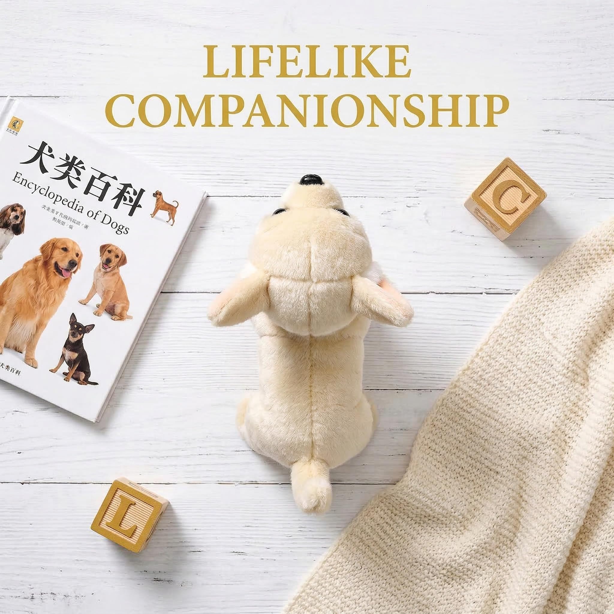 ぬいぐるみ 確認用 Amazon.co.jp: ZHONGXIN MADE シミュレーションチワワ犬ぬいぐるみ動物