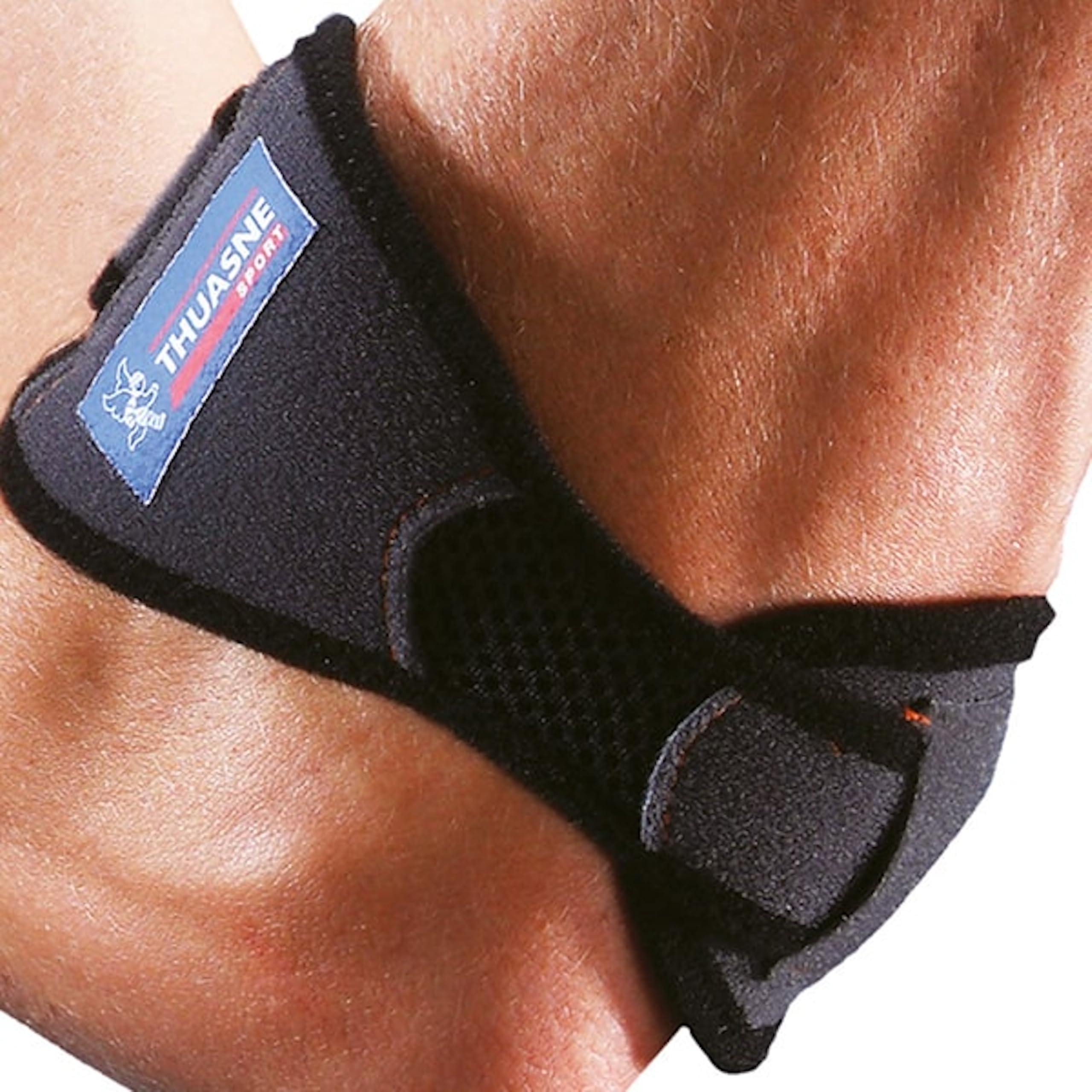 Thuasne Sport - Bracelet Anti-Épicondylite - Tennis Elbow, Golfer Elbow - Inserts en Silicone - Compression Ajustable - Dispositif Médical CE - Taille 1