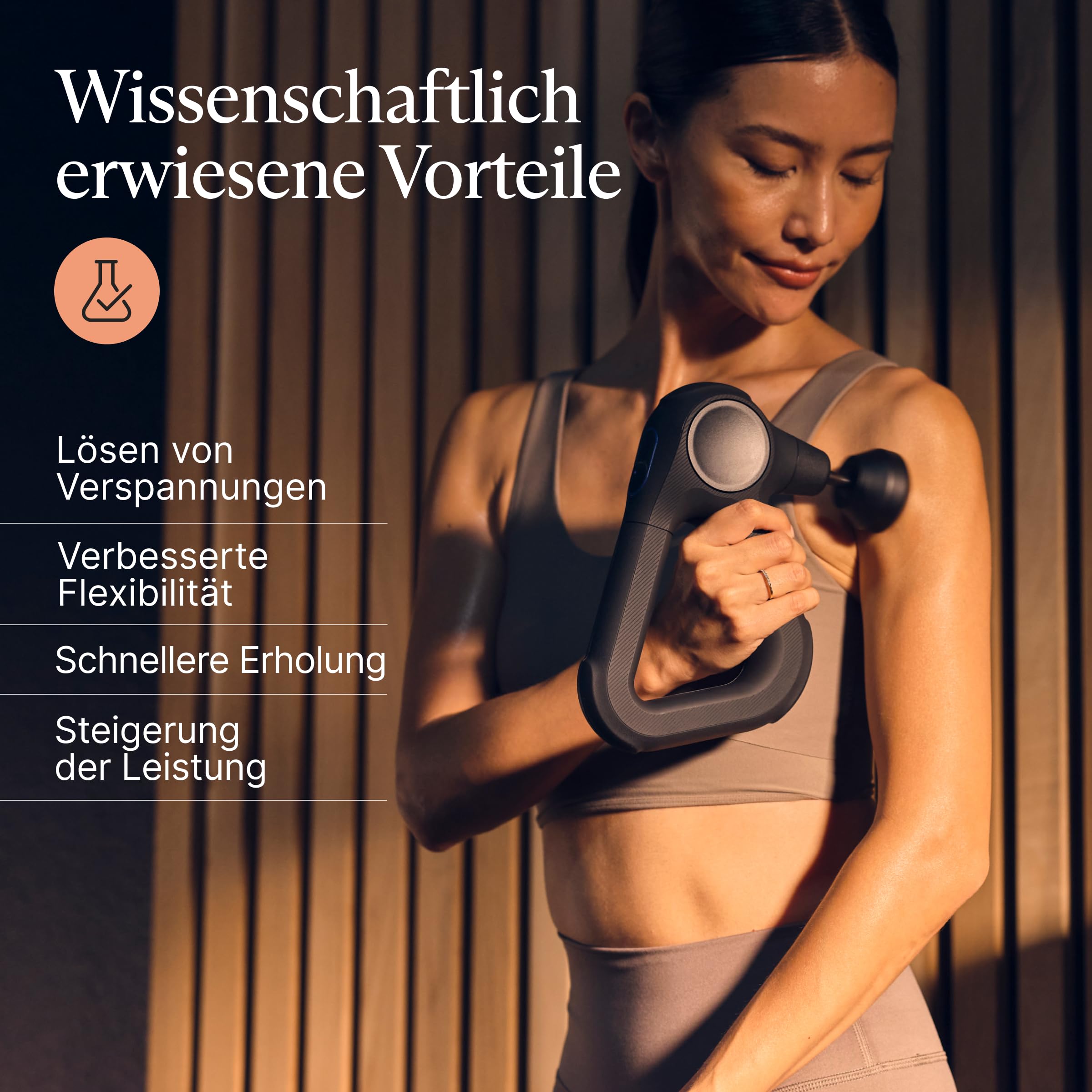 TheraGun Prime (6. Generation) von Therabody – Tiefgehende, kraftvolle Massagepistole in robustem, haltbarem Design für zuverlässige Erholung
