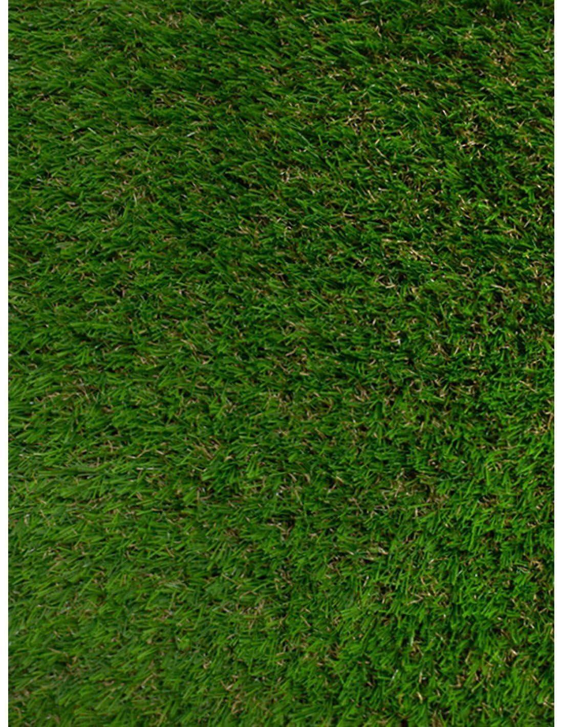 Jardin202 - Césped Artificial Menorca 25mm - Rollos | Alta Densidad - Ideal para Patios, Parque Infantil y Balcón | Rollo: 2x20 Metros () | Rollo: 2x20 Metros