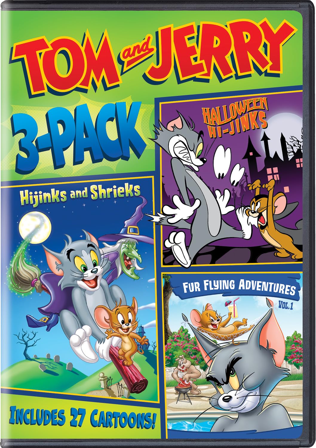 Tom And Jerry 3-Pack: Amazon.co.uk: DVD & Blu-ray
