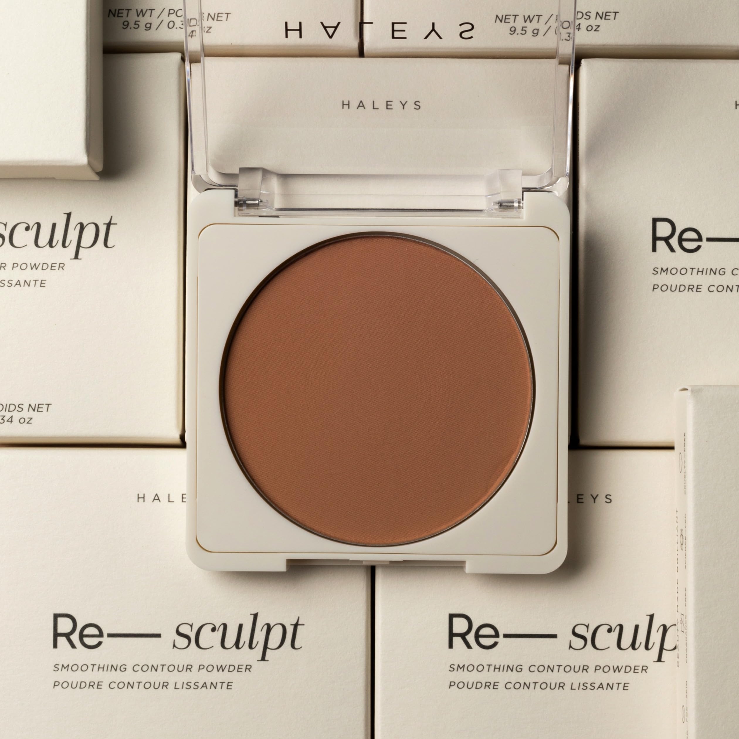 Re-sculpt - Polvo de contorno suavizante (mediano), ligero, sin apelmazamiento, nutritivo y suavizante de la piel, infundido con manteca de karité y agua de flor de manzanilla para calmar la 8