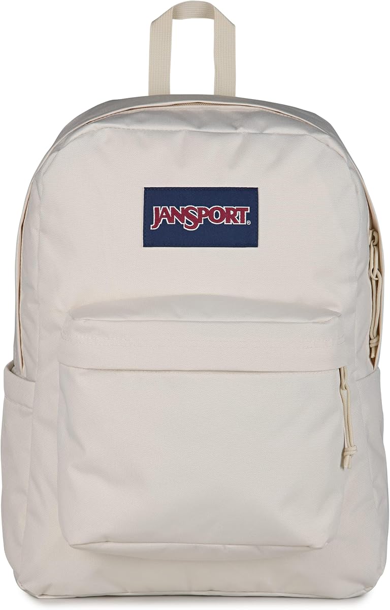 Mochila SuperBreak Plus con funda acolchada para portátil de 15 pulgadas y bolsillo integrado para botellas: mochila espaciosa y duradera para el trabajo y los viajes, Moon Flower