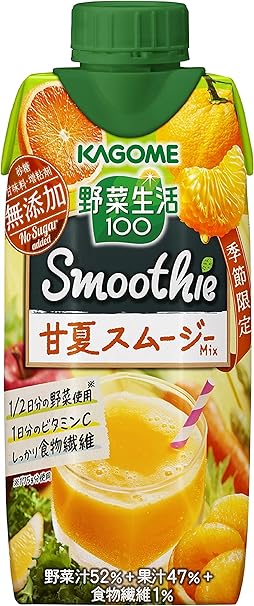 Amazon カゴメ 野菜生活100smoothie スムージー 甘夏スムージーmix 12本 野菜生活 野菜ジュース フルーツジュース 通販 Amazon カゴメ 野菜生活100smoothie スムージー 甘夏スムージーmix 12本 野菜生活 野菜ジュース フルーツジュース 通販