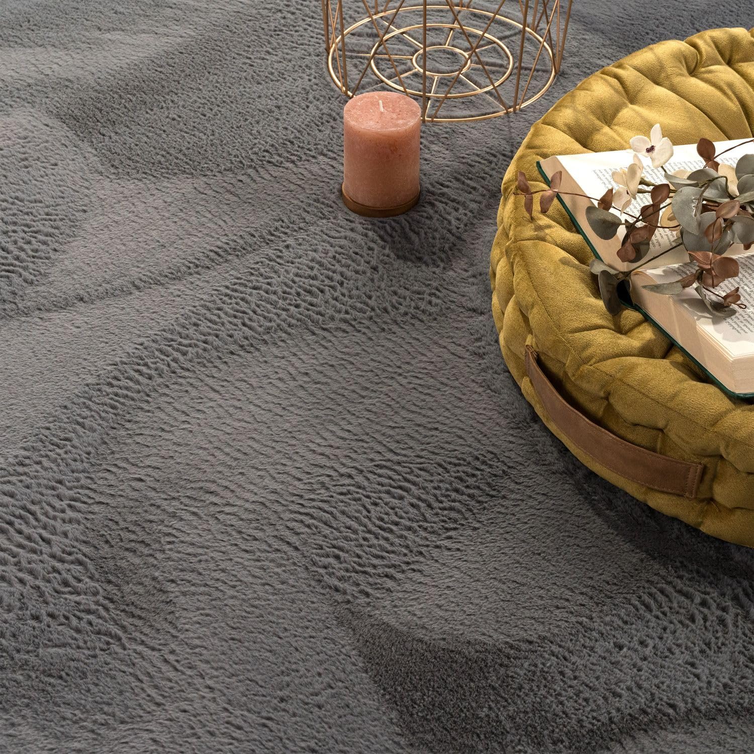 TT Home Hoogpolig Tapjit Shaggy Woonkamer Modern Effen Kleur Fluffy, Kleur: Antraciet, Maat:80x300 cm TT Home Hoogpolig Tapjit Shaggy Woonkamer Modern Effen Kleur Fluffy, Kleur: Antraciet, Maat:80x300 cm