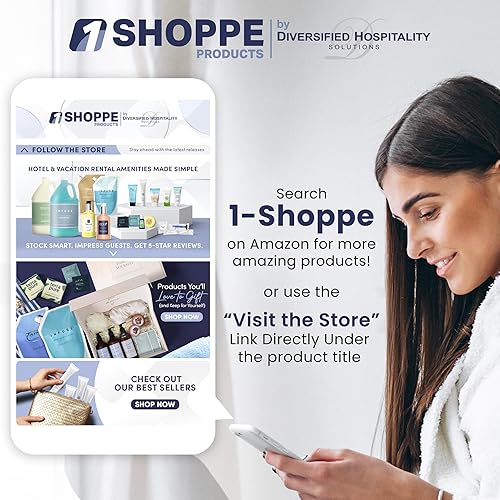 Miniatura 8 de Terra Pure Juego de jabones y artículos de tocador para hotel a granel | Kit de amenidades 1-Shoppe | Champú y acondicionador de 1 oz, gel de baño,