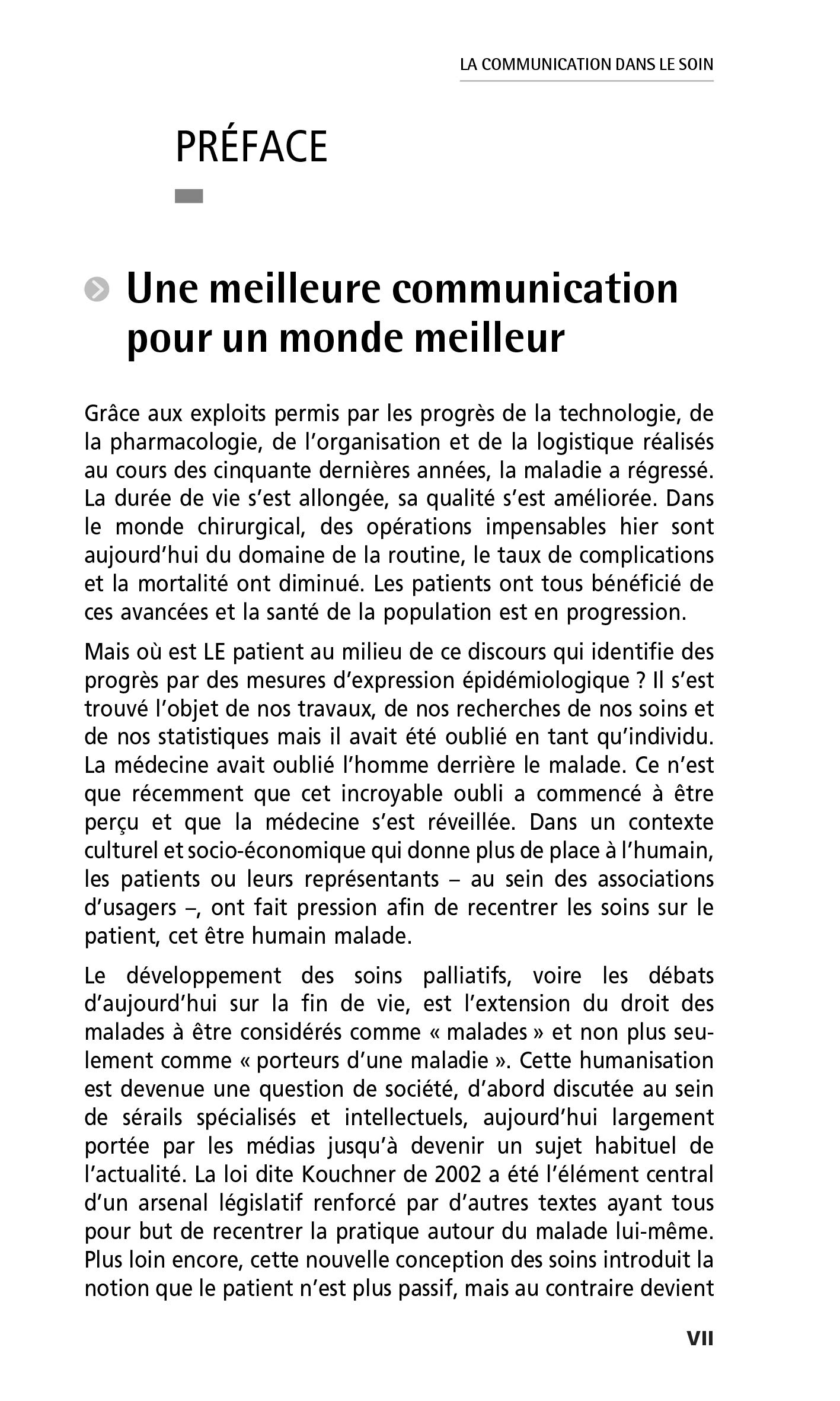 La communication dans le soin: Hypnose médicale et techniques relationnelles