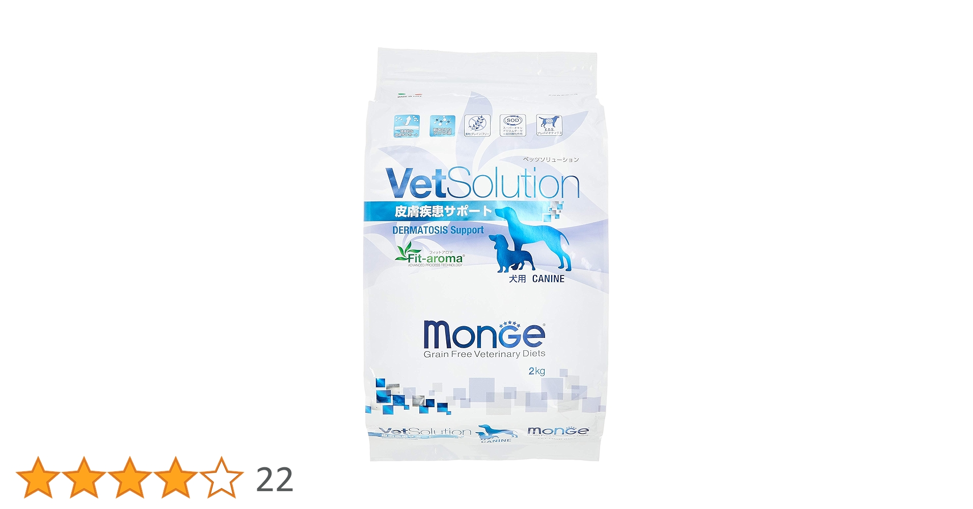ドッグフード VetSolution Dermatosis Support 3kg 楽天市場】ベッツソリューション 皮膚サポート 3kg【療法食】 犬