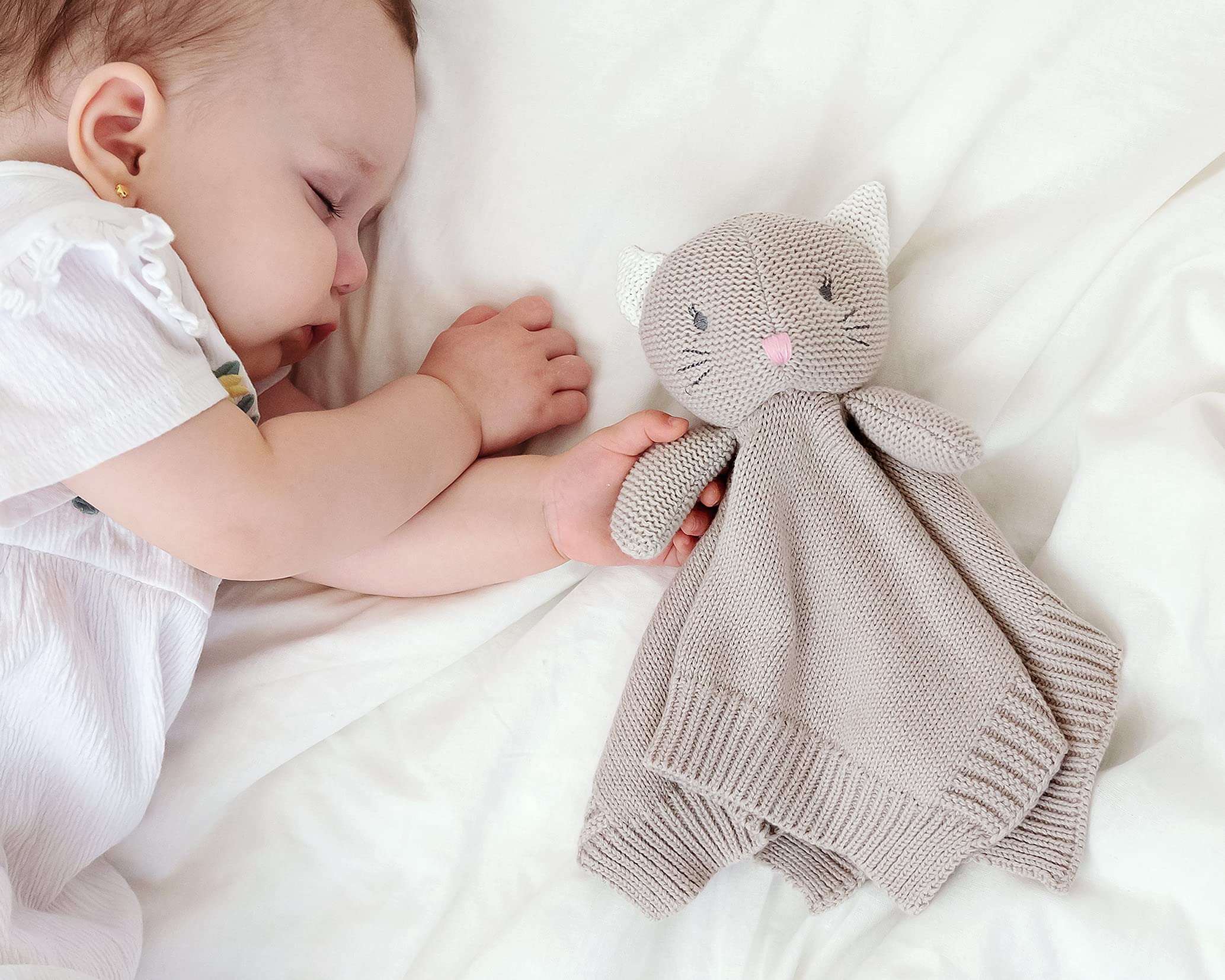 KIOKIDS DOUDOU Bawełniany kotek