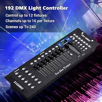 Amazon.co.jp: DMX512ライトコントローラーコンソールパネル