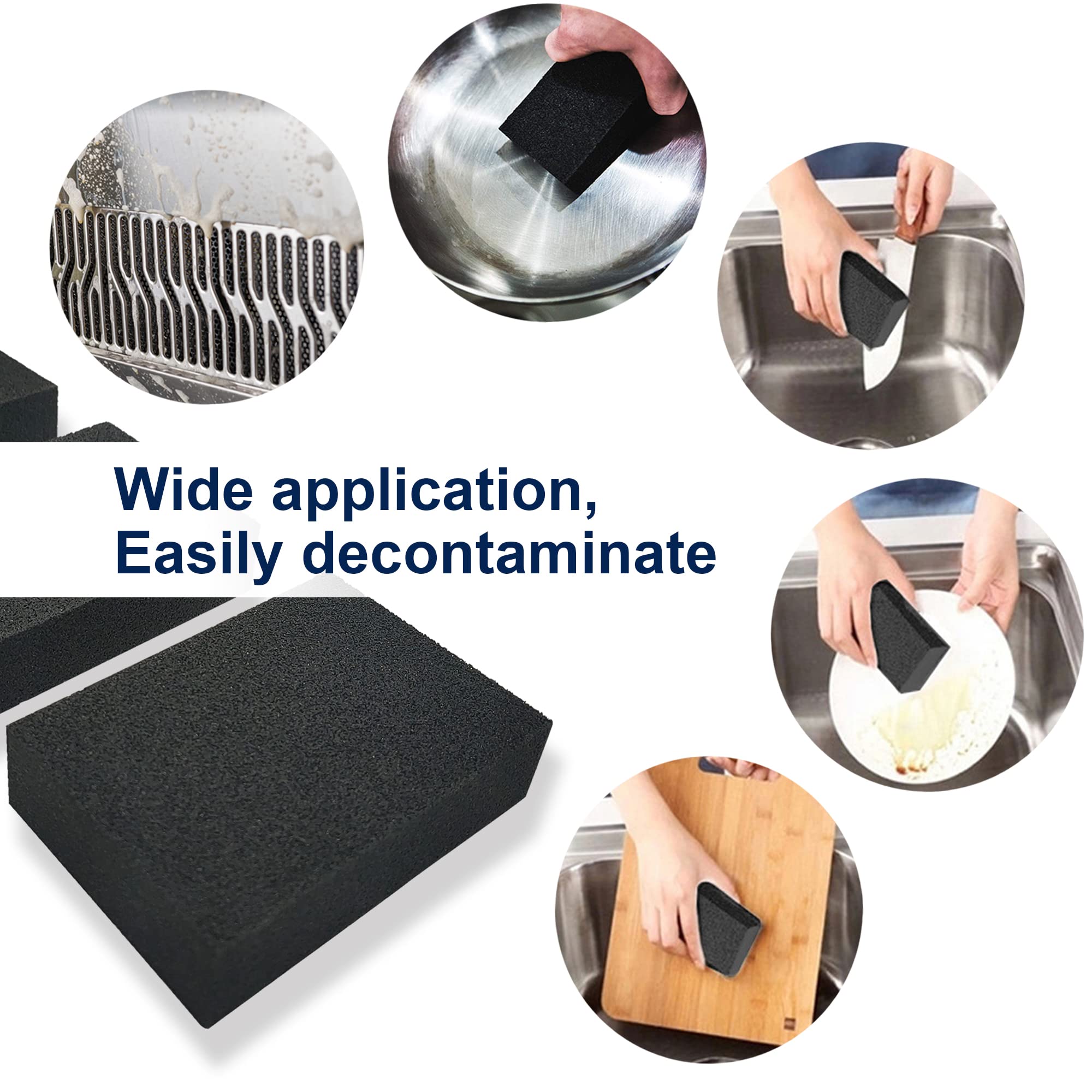 Carborundo Nano-Schwamm - Rostentferner Für Pfannen Und Küche