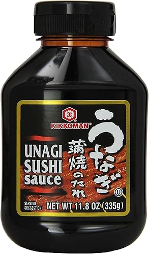 Kikkoman Salsa de sushi Unagi, 11.8 onzas (paquete de 9)