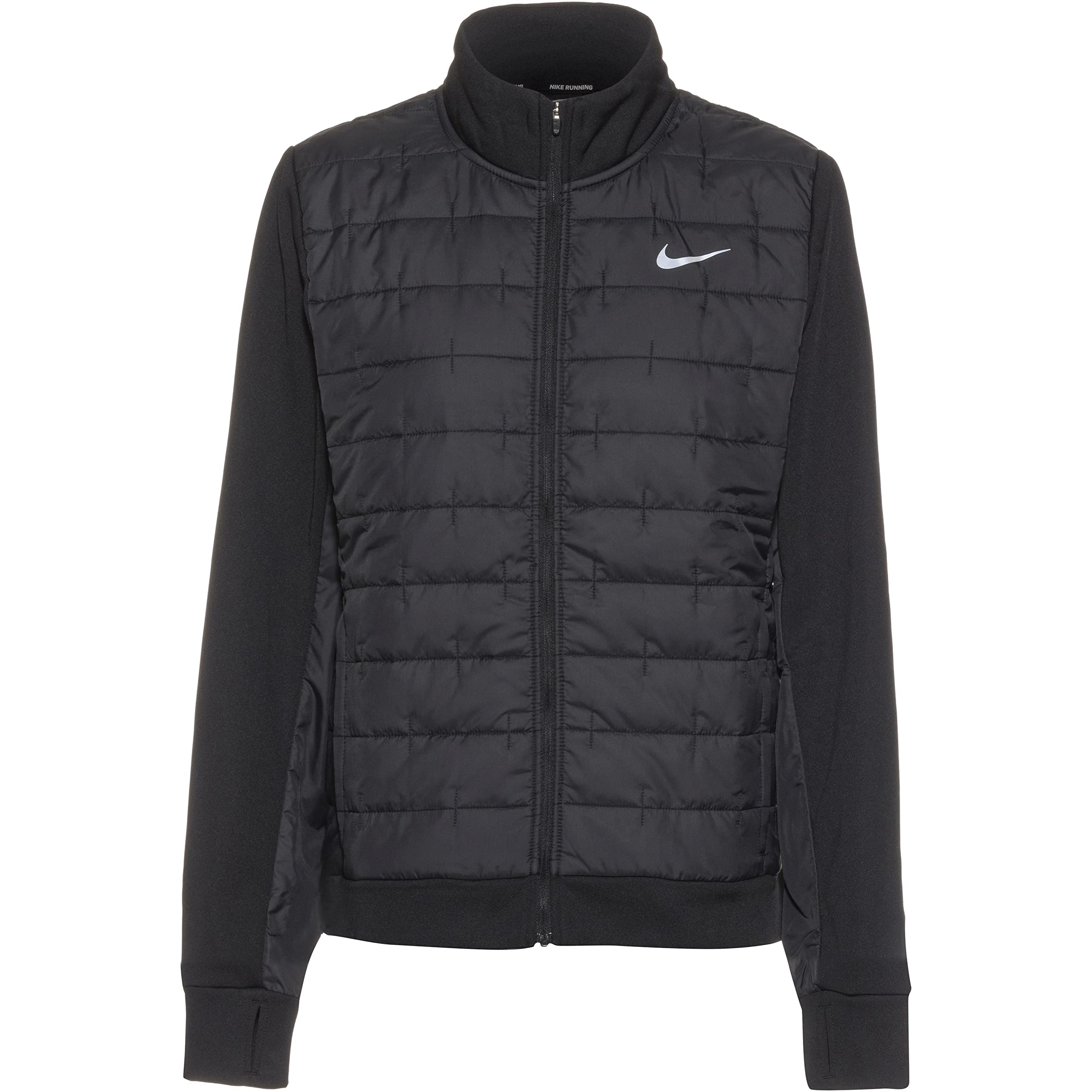 Nike Therma damska kurtka do biegania z syntetycznym wypełnieniem, zapinana na zamek błyskawiczny