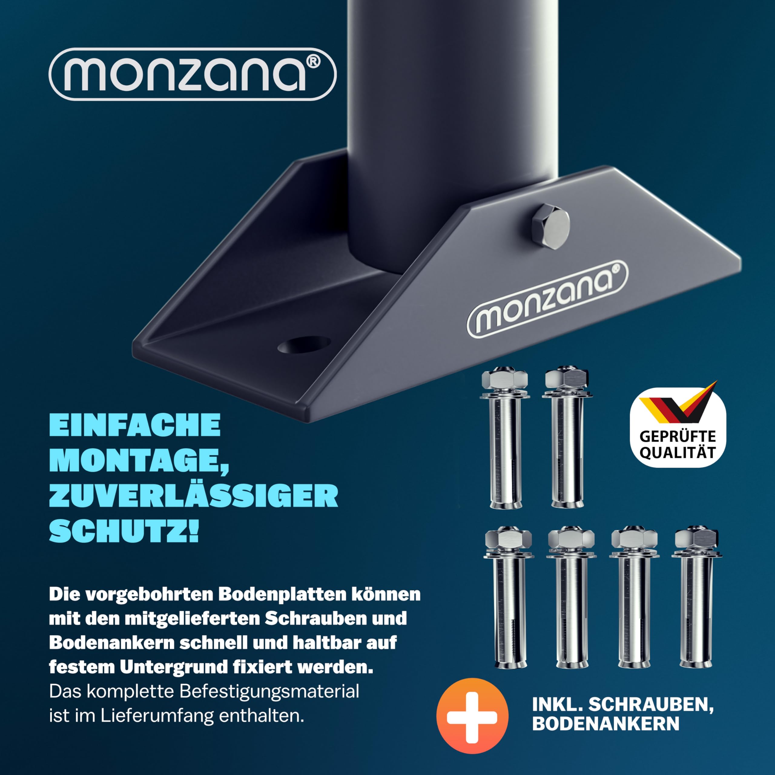 DEUBA® 2 X Sbarra Parcheggio Dissuasore 6 Chiavi Lucchetto Pieghevole Acciaio Robusto Barriera Sosta per Posteggio Posto Auto Catena Sbarramento