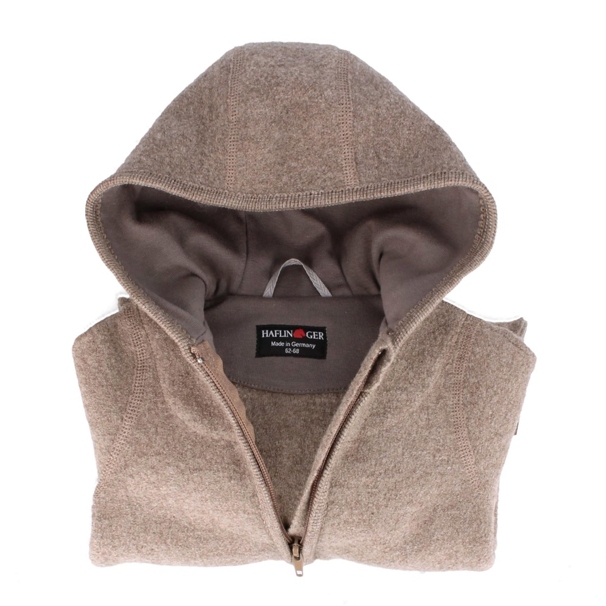 HAFLINGER Premium Baby Kinder Walkoverall aus Merinowolle