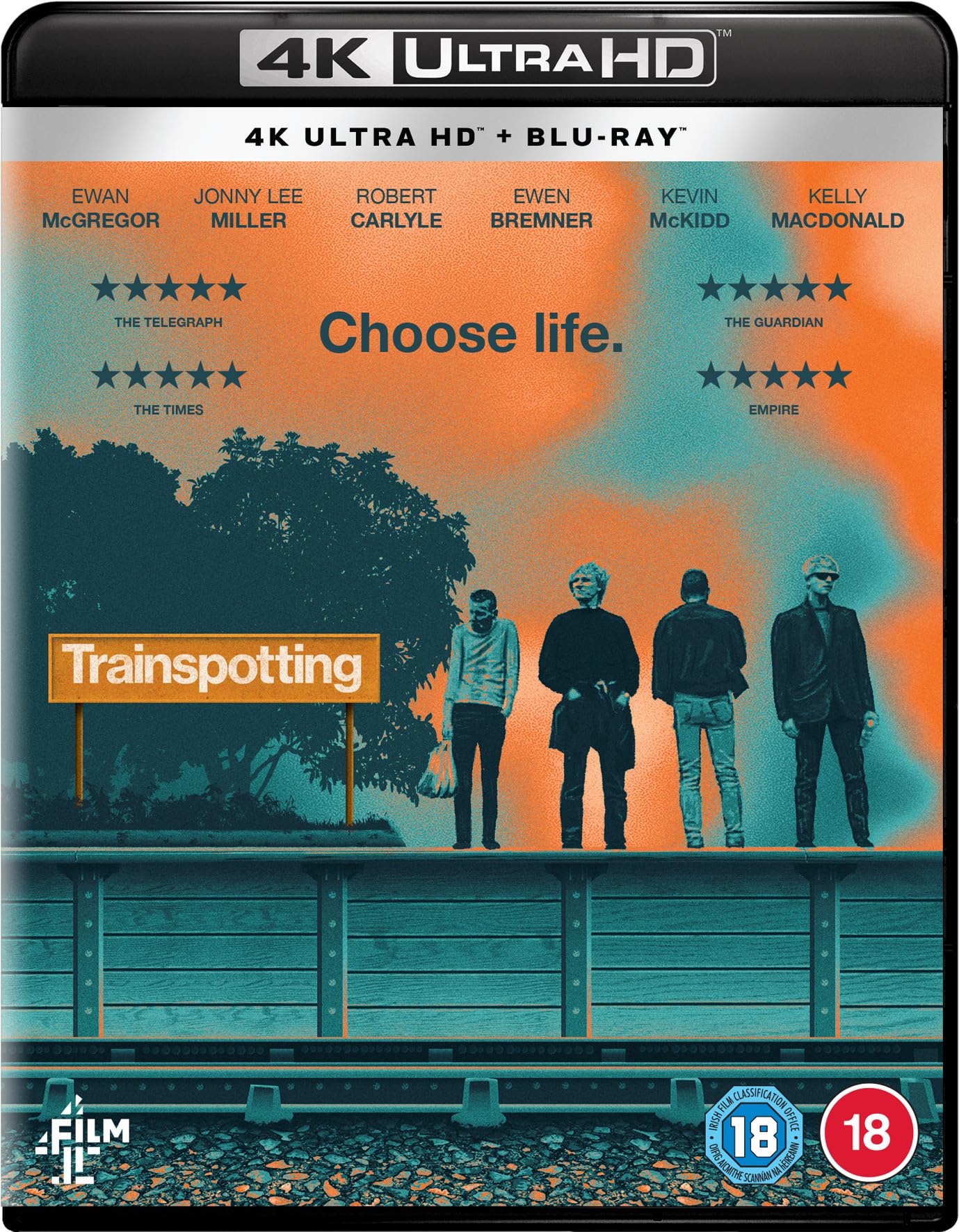 Trainspotting [4K UHD & Blu-Ray] [Region B]