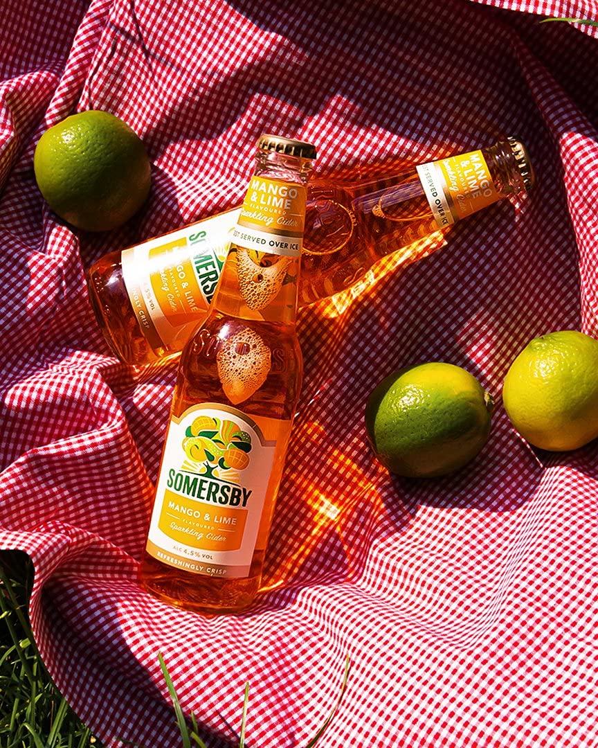 Somersby Mango & Lime Cider, Glas Einweg 24 x 0.33 L