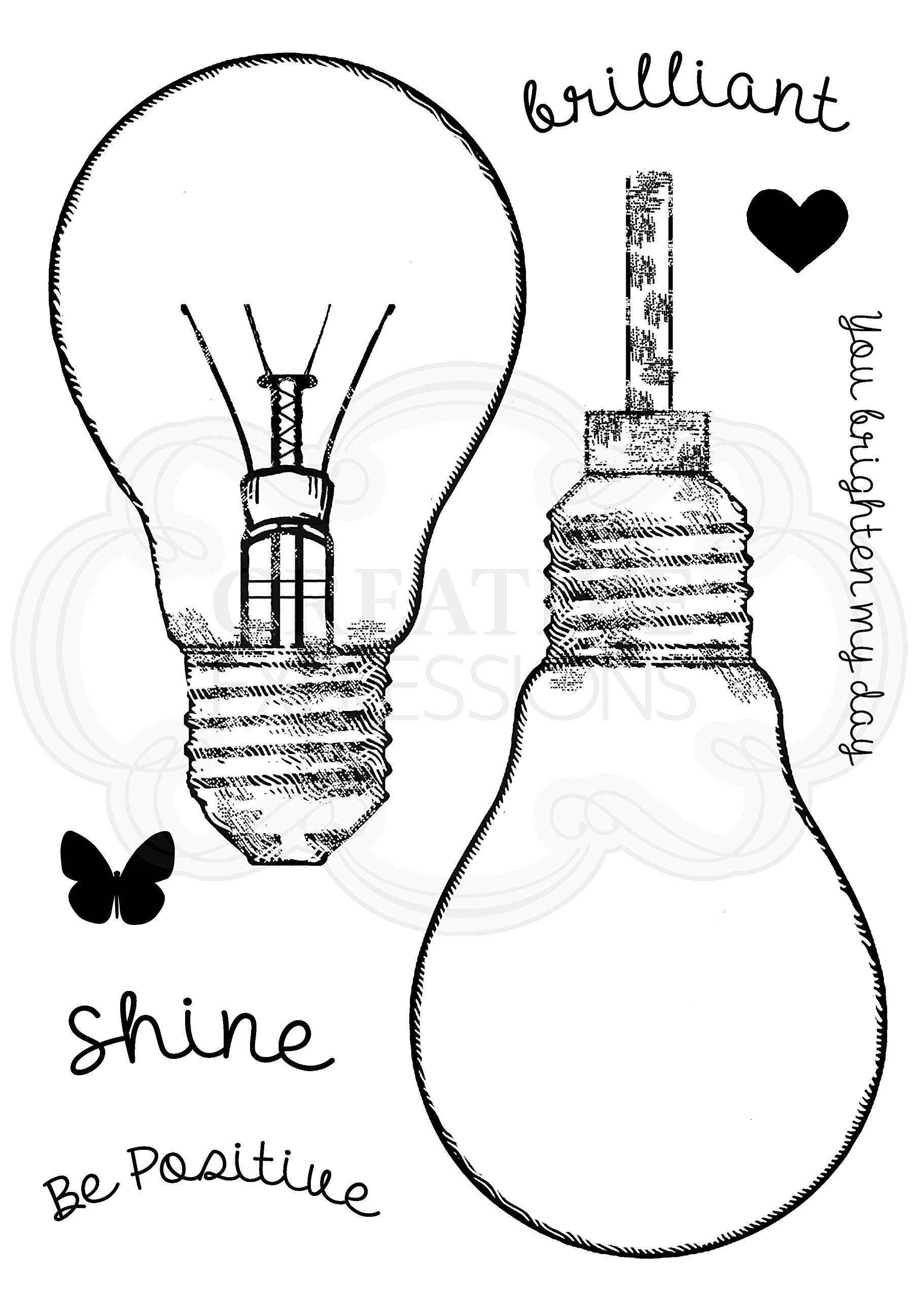 Woodware Clear Magic by Francoise Read-Fill Me Lightbulb, 10 x 13.5 cm