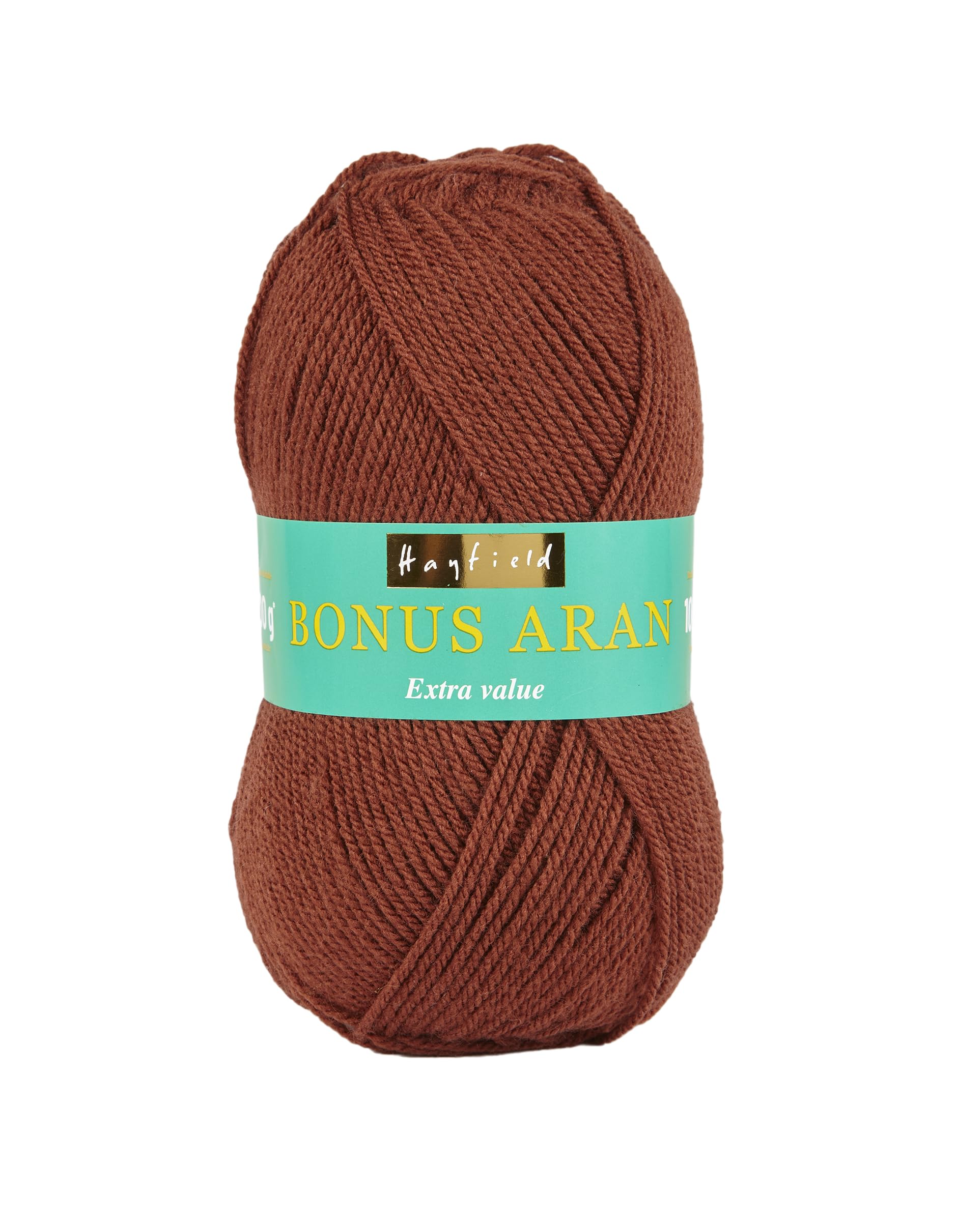 Sirdar Hayfield Bonus Aran Yarn, Mahogany (563), 100g
