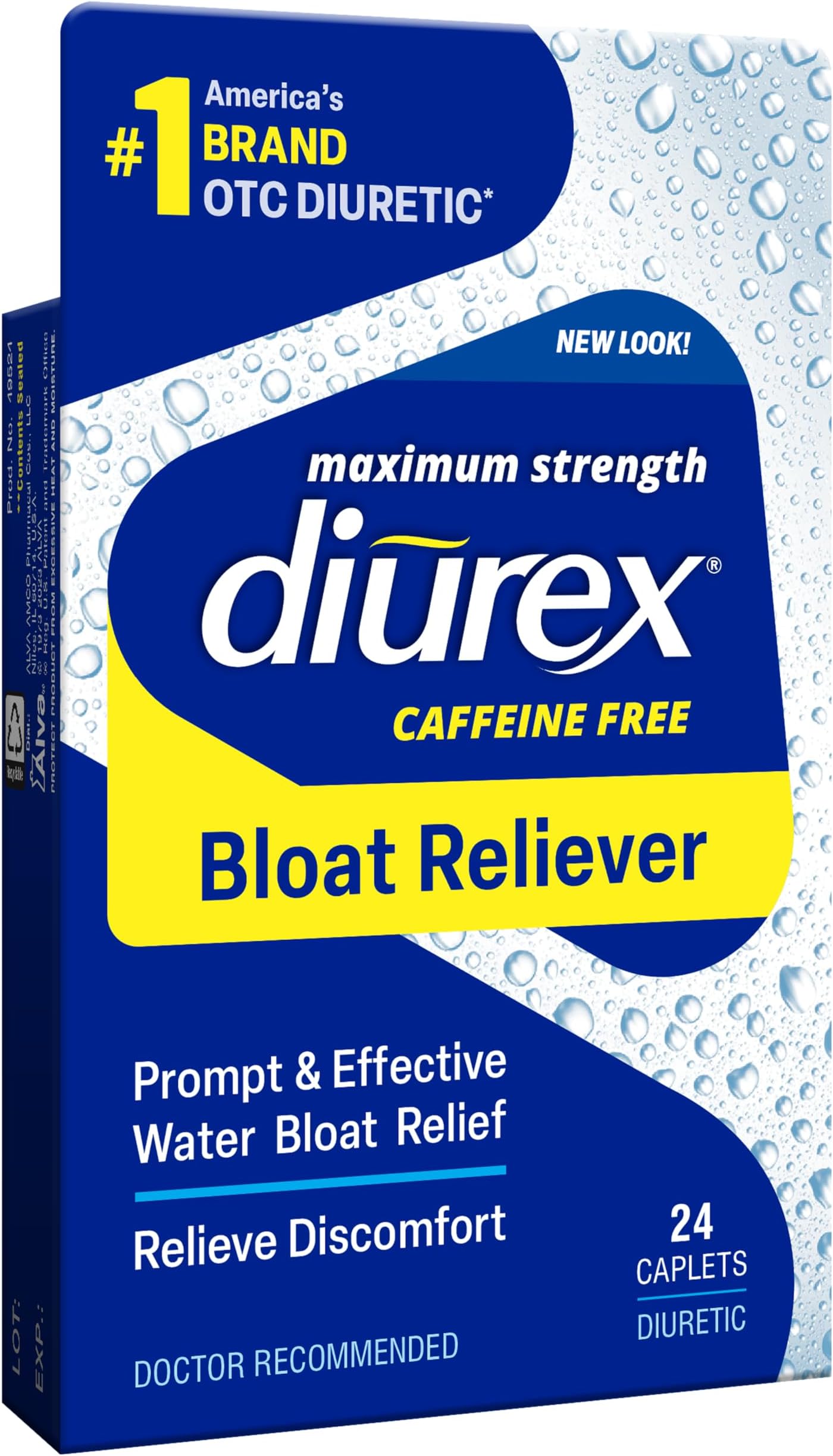 Diurex Max Water Pills, 24 Count