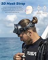 Vista 4 de TUSA M-1011 Ino Máscara de Buceo