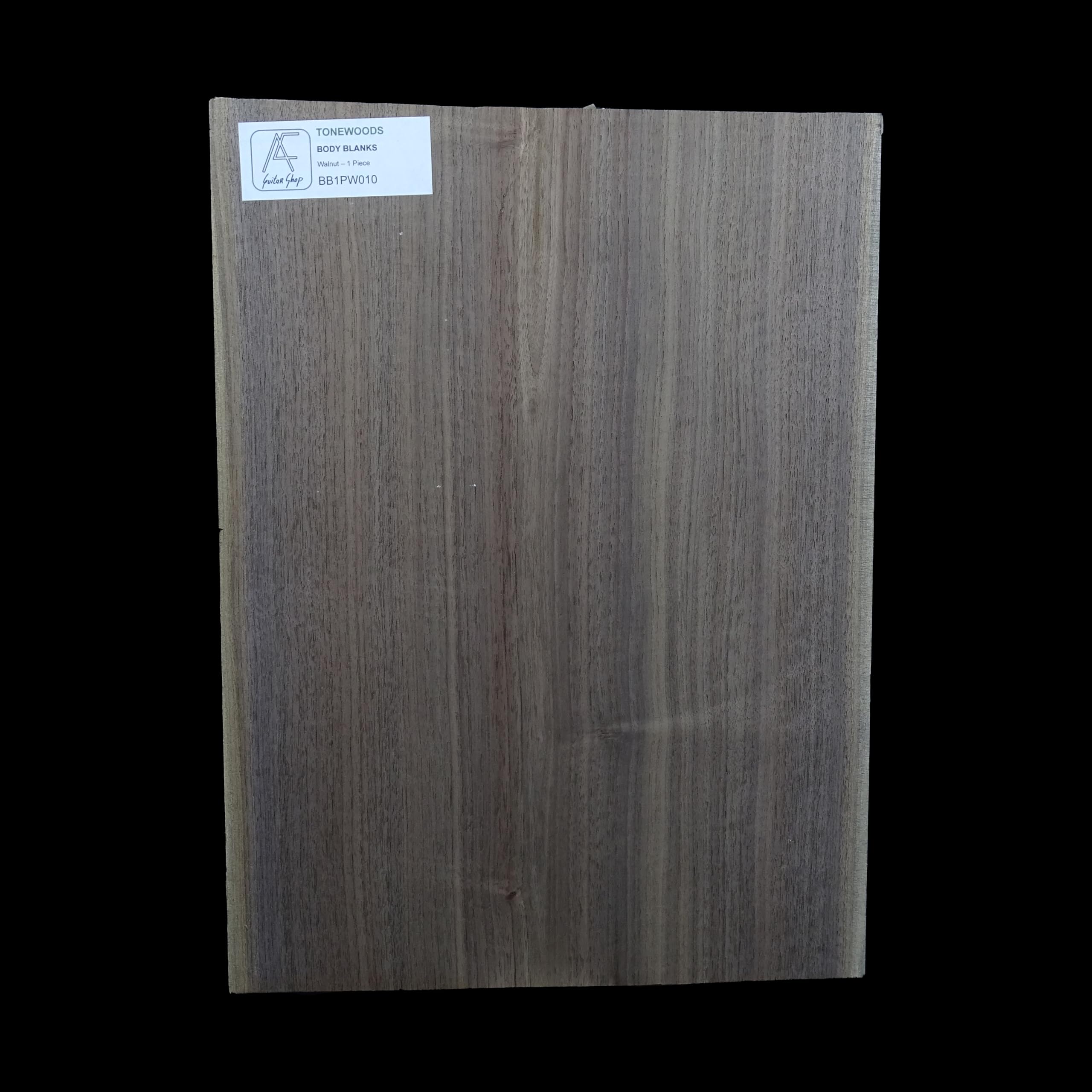 Guitar Body Blank en Noyer Américain AC Premium pour projet lutherie DIY