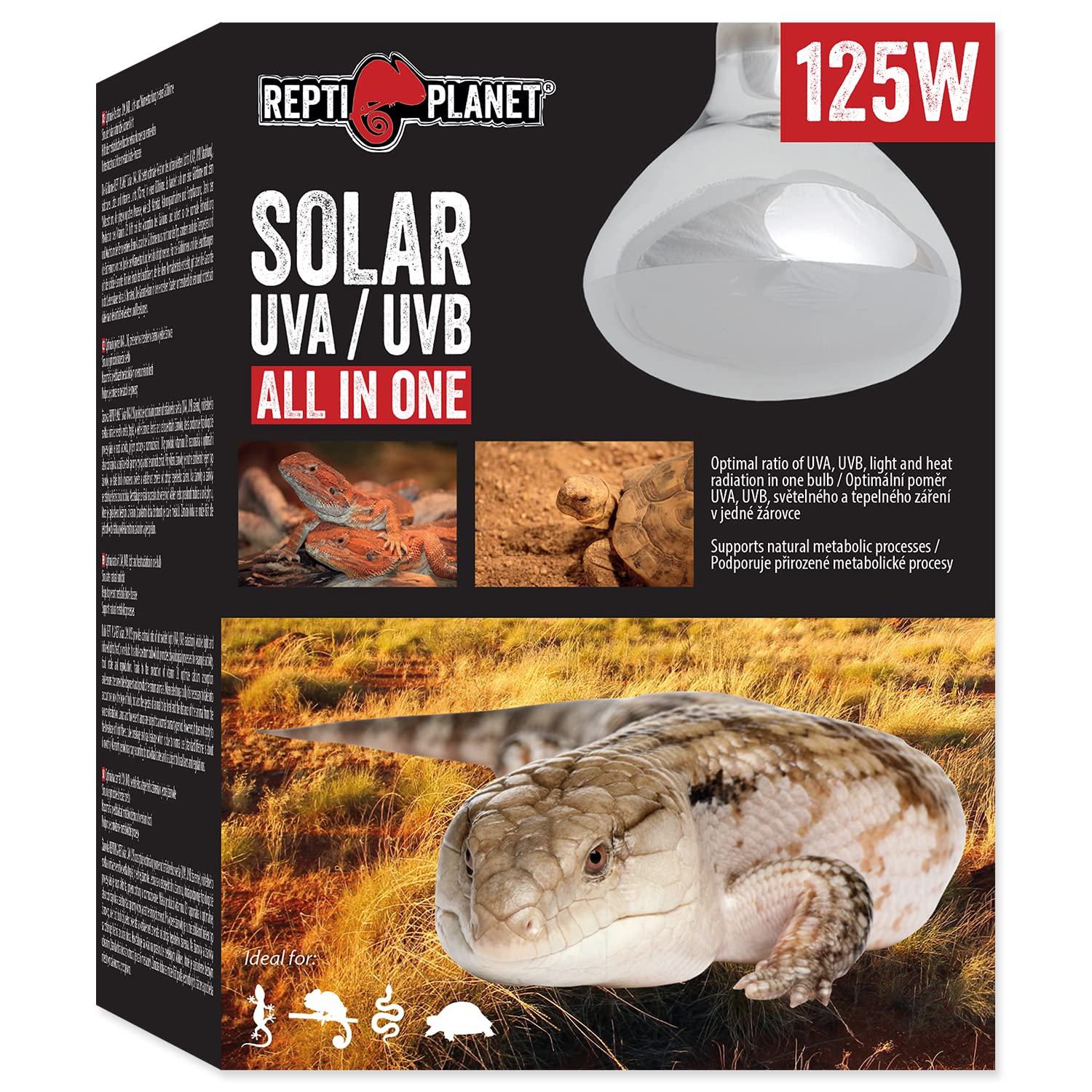 Bombilla solar UVA y UVB 125 W