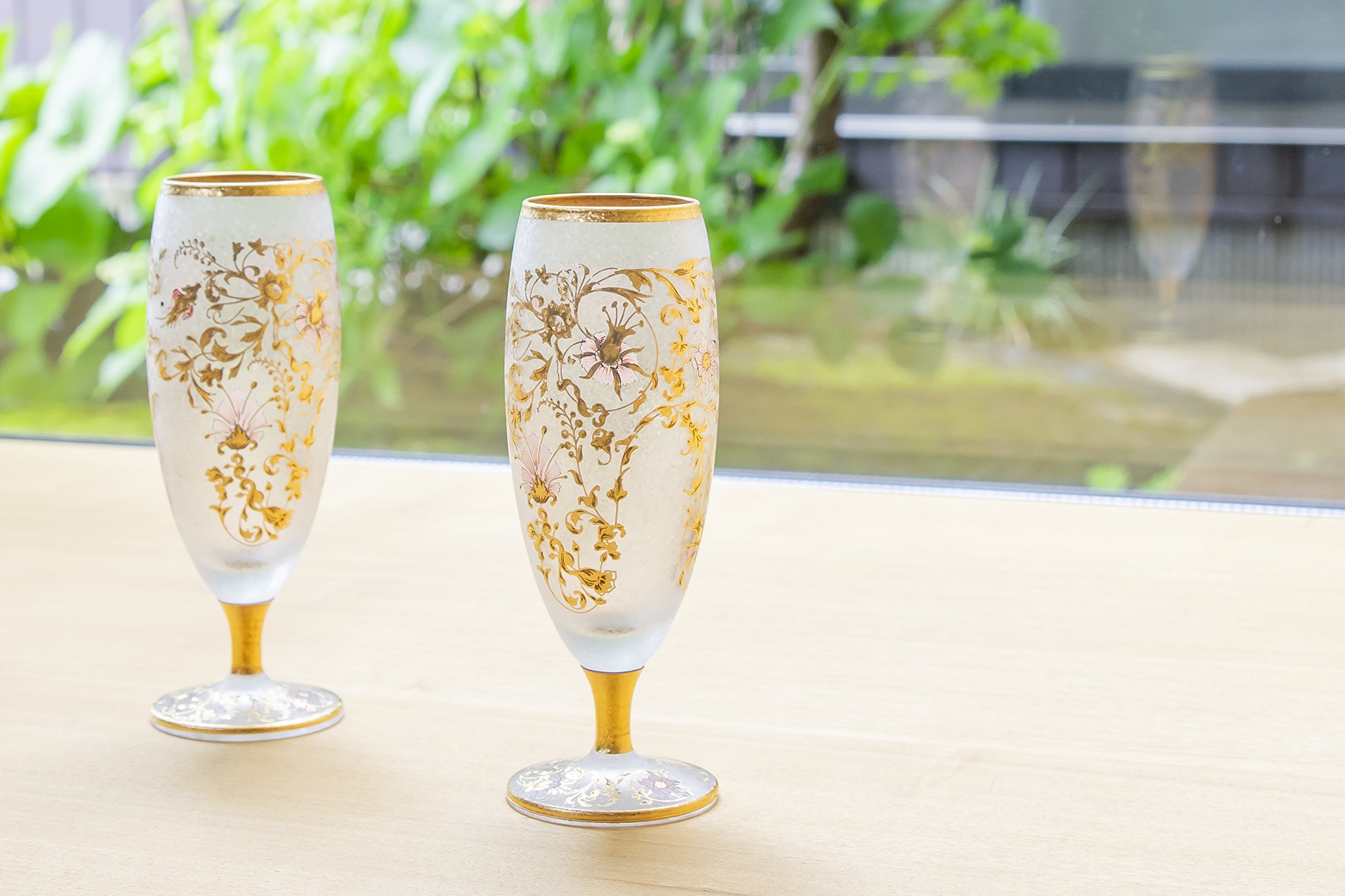 AIEL アデリア シャンパングラス 2個セット Amazon.co.jp: アデリア(ADERIA) シャンパングラス ARABESQUE SAKE
