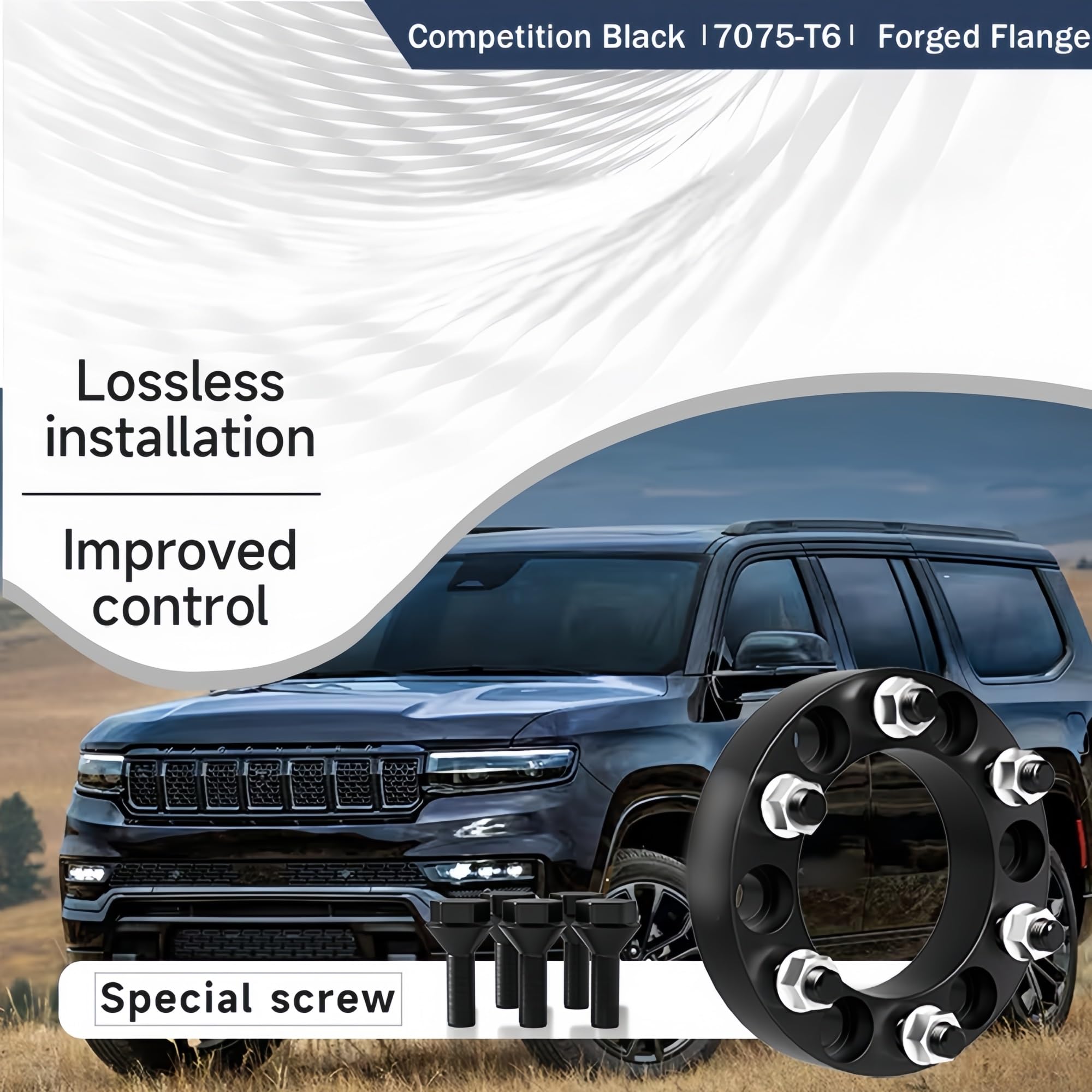 Distanziali delle ruote 2/4 pz 6x139.7 77.8mm M14x1.5 Mozzo Per Jeep Per Wagoneer Piastra Flangia 30/35/38/50mm(4pcs 35mm)