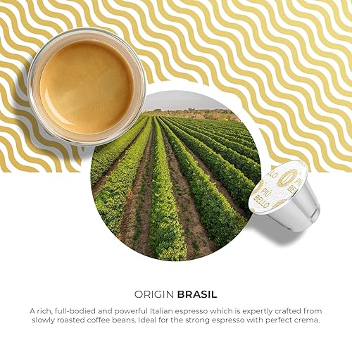 Miniatura 4 de Cápsulas de café Piu Bello - Paquete de cápsulas compatibles con la máquina Nespresso (Original) - Sabor rico y equilibrado - Fuerte sabor a