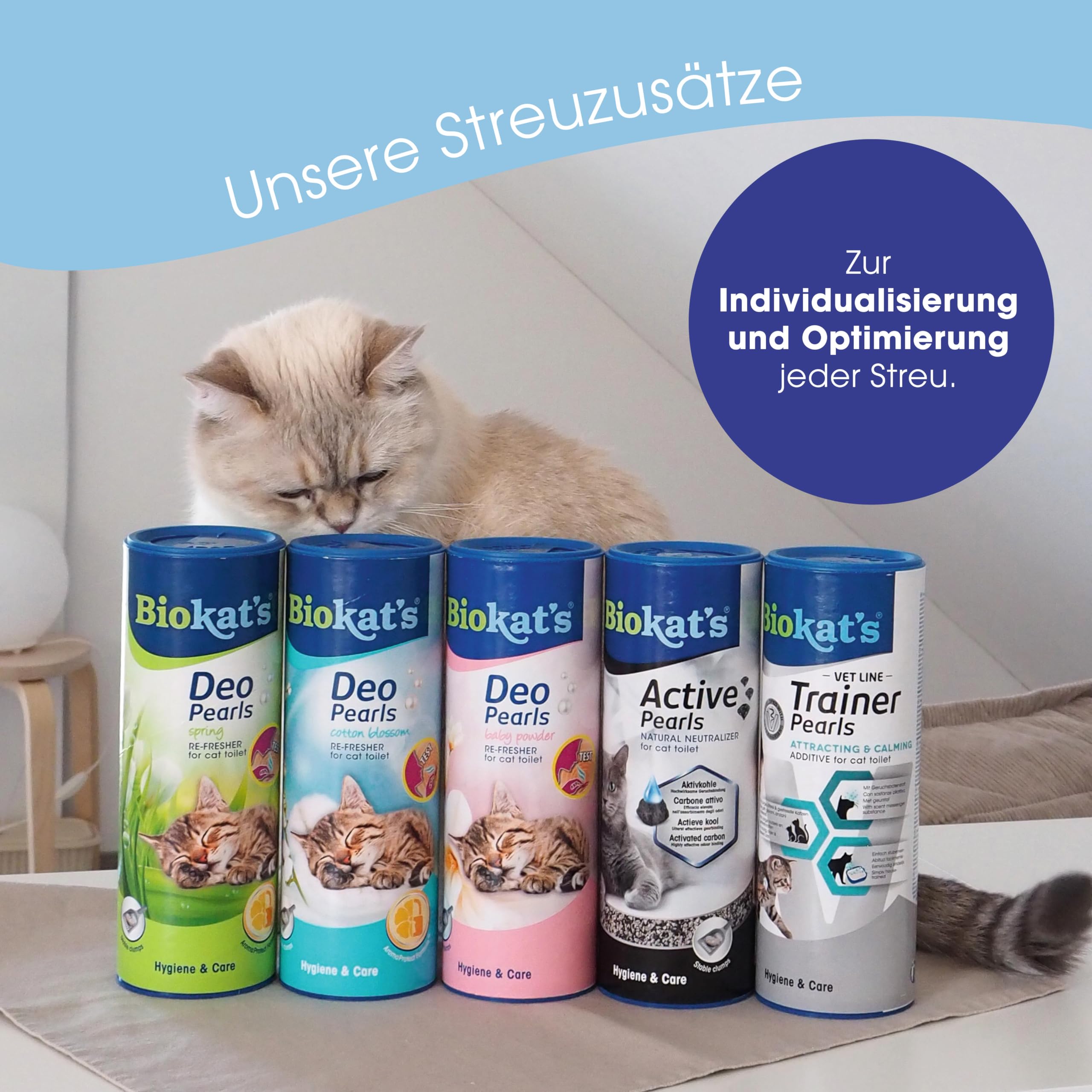 Biokat's Active Pearls - Streuzusatz mit Aktivkohle verbessert  Geruchsbindung und Saugfhigkeit der Katzenstreu - 1 Dose (1 x 700 ml) :  Amazon.de: Haustier