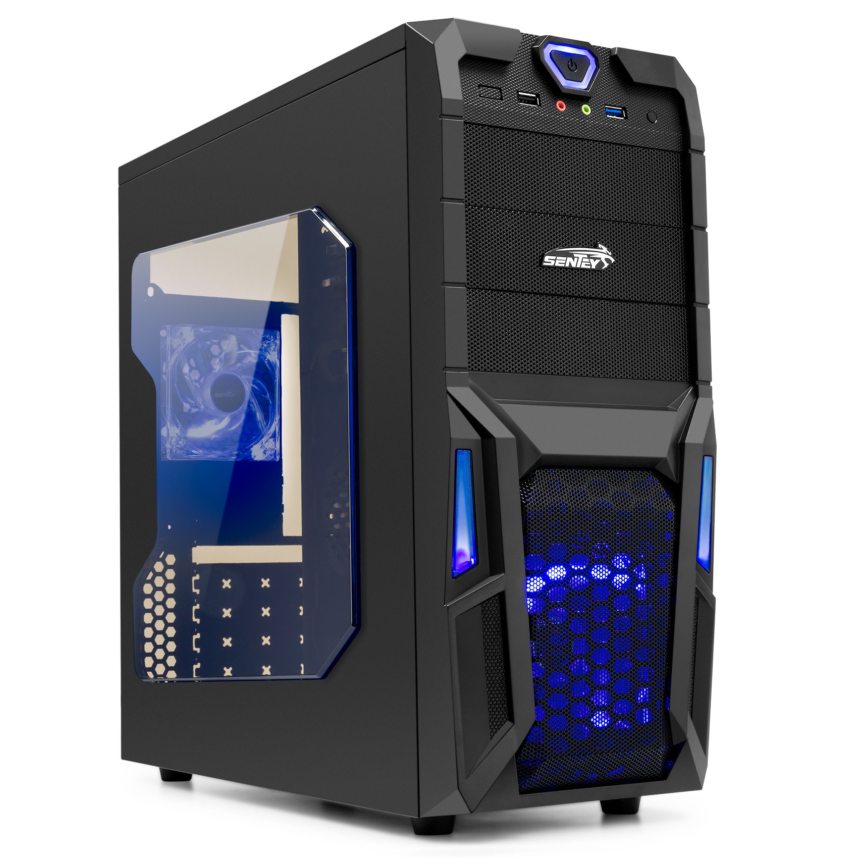 Sentey Computer Case Sentey Stealth Gaming Computer Case Gs 6008 Ii Usb 3 | Desertcart GB