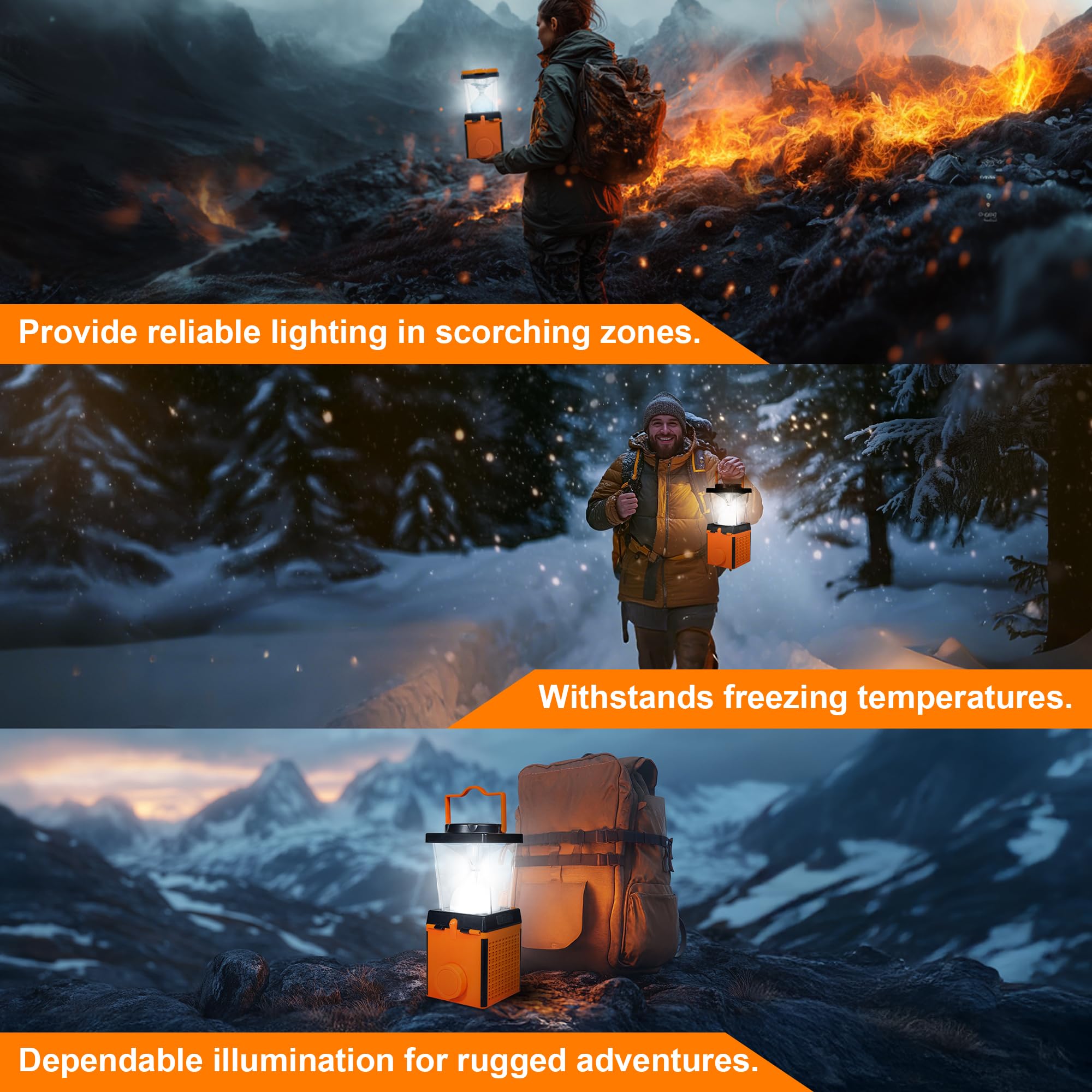 Lampe De Camping à Eau Salée, Lanternes D'extérieur