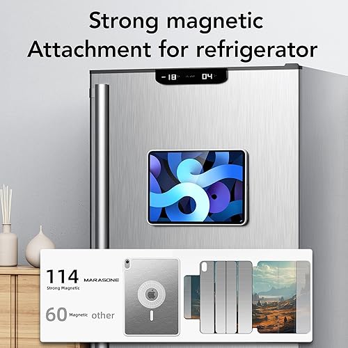 Miniatura 8 de Funda magnética para iPad de 10.9 pulgadas para iPad Air 45, funda protectora desmontable con soporte para lápiz, apagado y encendido automático