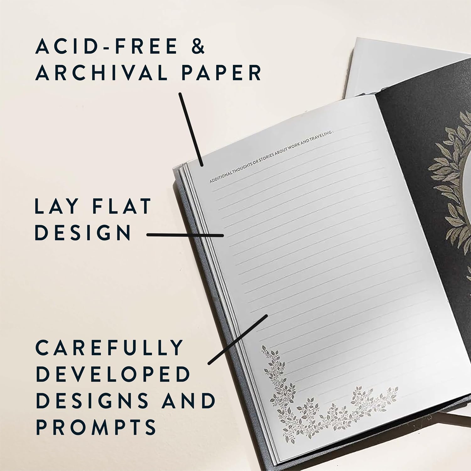 Dad's Story Journal (Linen Hardcover): A Memory and Keepsake Journal for My Family (Heirloom Story Books and Guided Journals) - Image 3