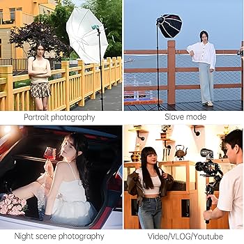 Amazon.com : JINBEI H1 2-in-1 Round Head Camera Flash