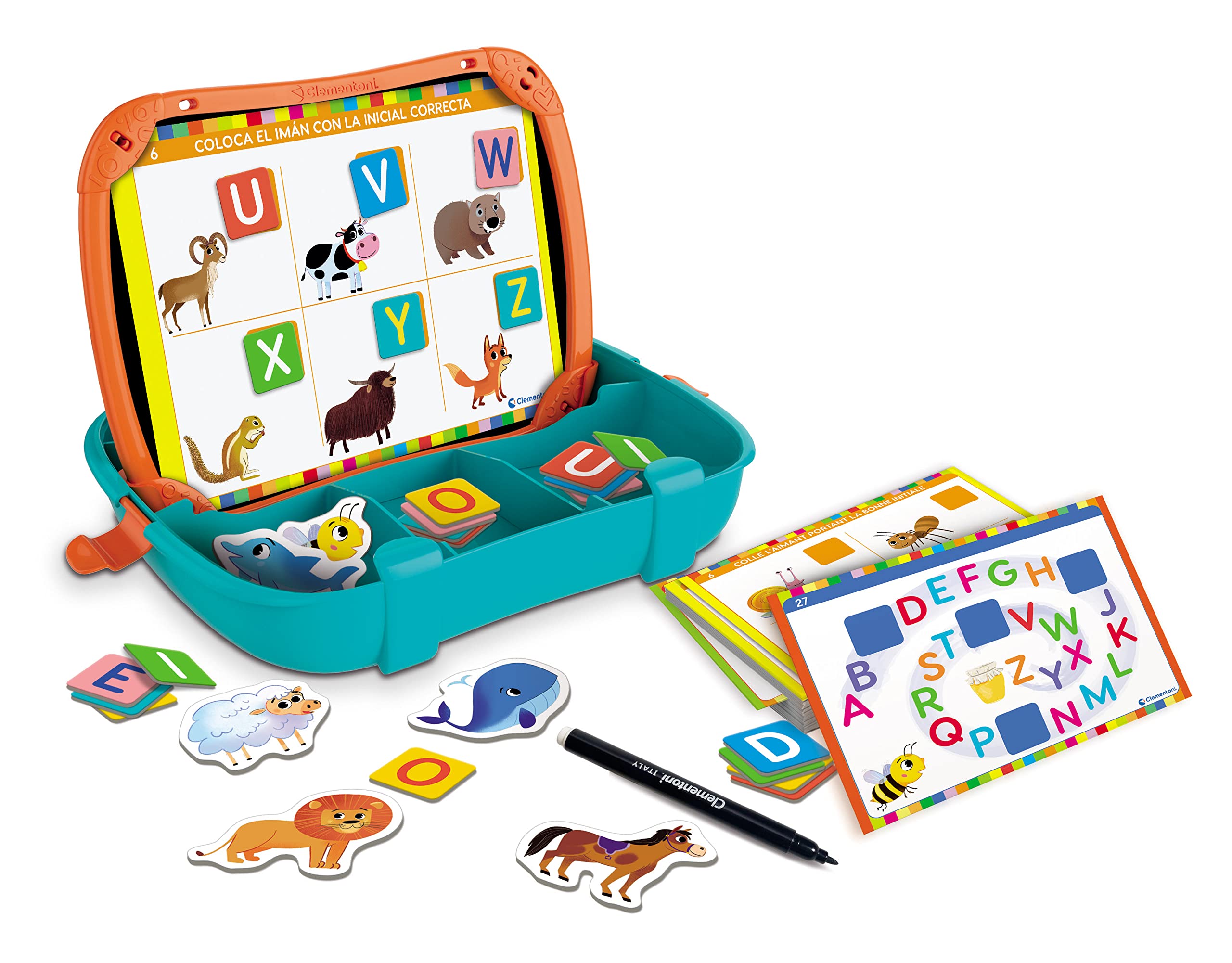 Clementoni Lernpuzzle „Das Alphabet“ – 26 Mini-Puzzles Für Kinder 3-5 Jahre, Selbstkorrigierend