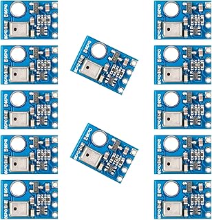 12Pcs AHT10 Digital Sensor Module Temperature and Humidity Sensor High Precision Digital Temperature and Humidity Sensor Measurement Module I2C Communication Replace DHT11 SHT20 AM2302