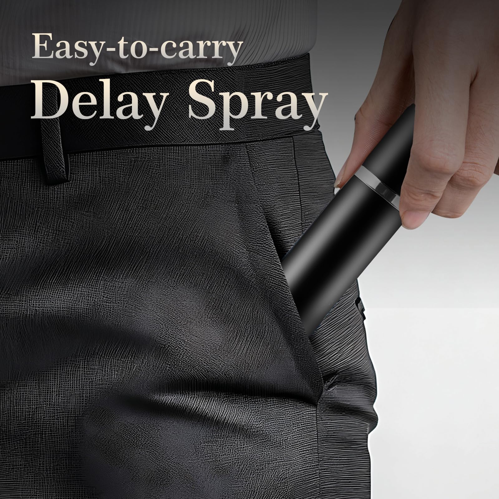 Delay Spray dla mężczyzn, spray opóźniający – naturalna receptura nowej generacji, szybka absorpcja, nadaje się do podróży, na randkę lub na specjalne okazje, 60 strzykawek