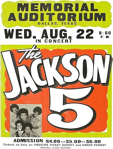 Póster de concierto vintage de 11 x 14 pulgadas, grupo pop de los años 70, arte de pared de música soul clásica, decoración de pared de cultura