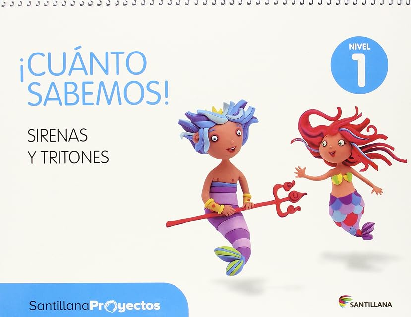 Portada de Sirenas Cuanto Sabemos Nivel 1 Infantil 3 Años Ed 2015 Castellano