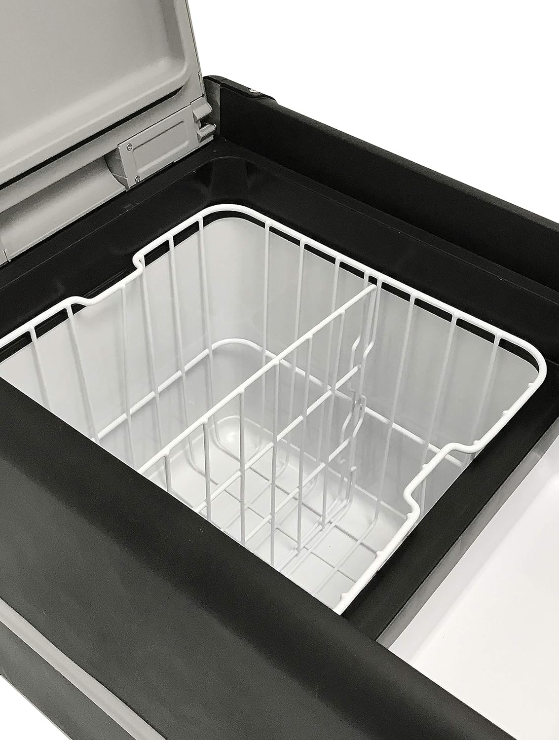 Vitrifrigo VF45P Portable Fridge with Freezer, 65 Litres, Colour Light Grey/Dark Grey, Enegetic Class A++