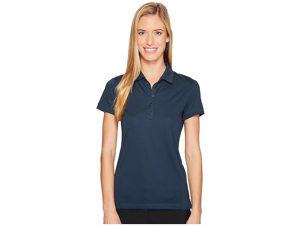 

Nike Golf Victory Solid Polo (Armory Navy/White) Women's Short Sleeve Pullover