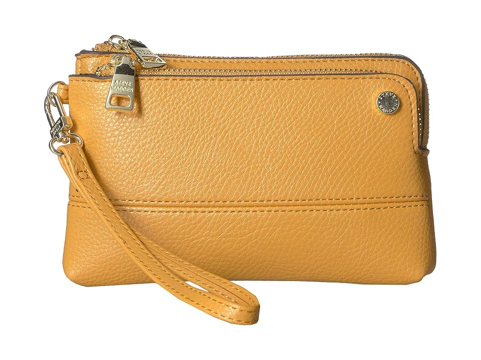 

Steve Madden Trell Clutch (Mustard) Clutch Handbags, Yellow